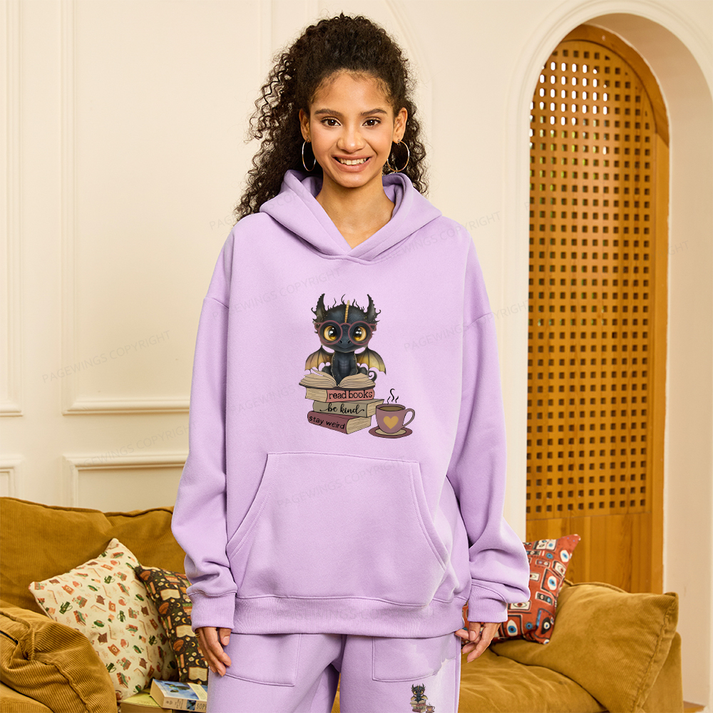 Pagewings Fourth Wing Dargon Unisex Fleece Hoodie Set