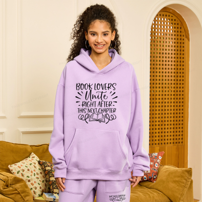 Pagewings Book Lovers Unisex Fleece Hoodie Set
