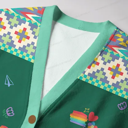 Pagewings Love Whoever The F**k You Want Unisex Ugly Cardigan Sweaters