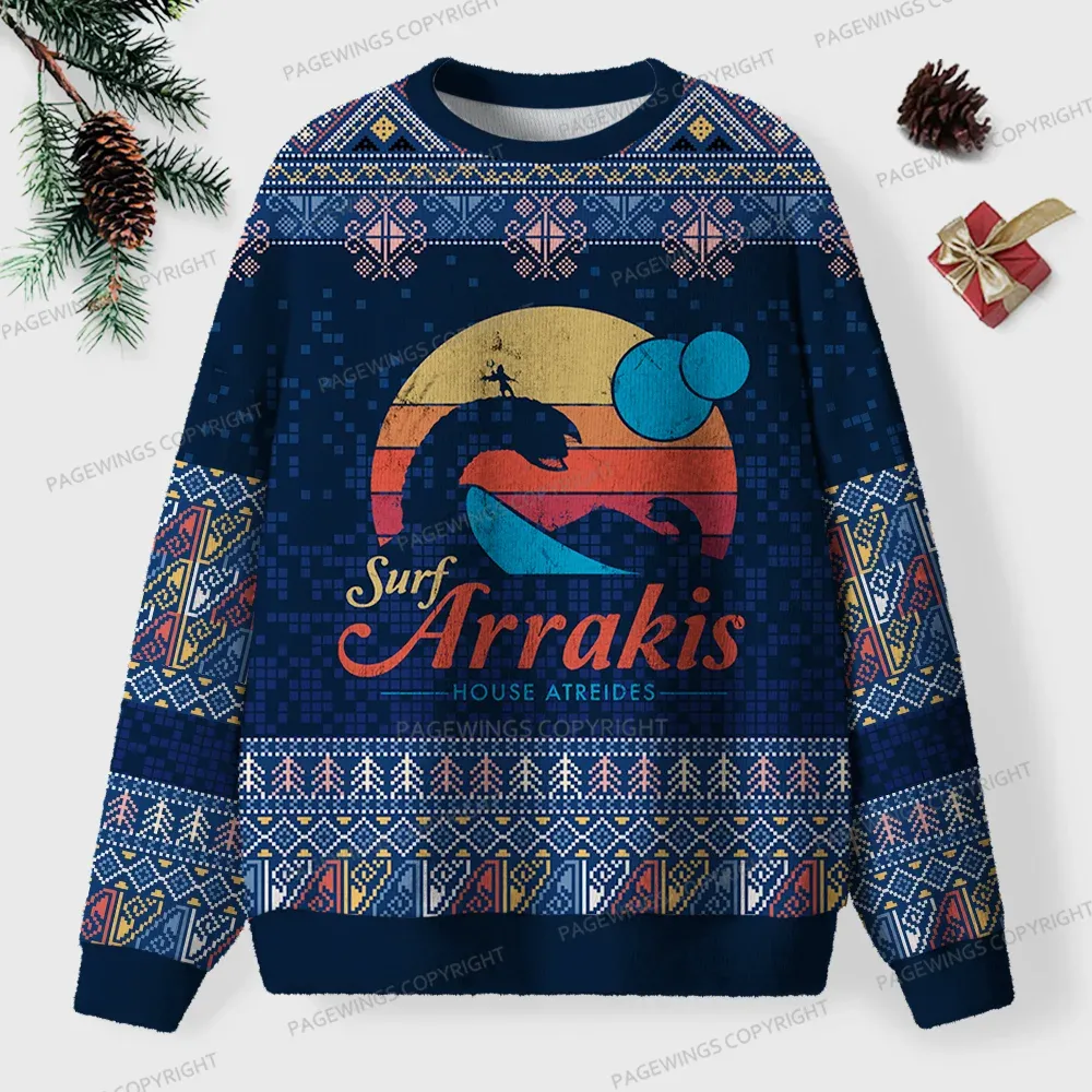 Pagewings Arrakis Unisex Ugly Knit Sweatshirt