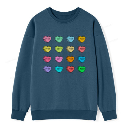 Pagewings Valentine's Day Librarian Unisex Classic Sweatshirt