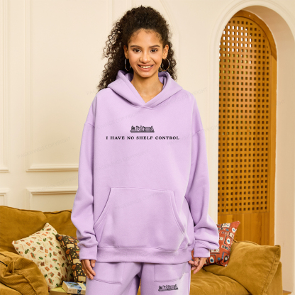 Pagewings I Have No Shelf Control Unisex Fleece Hoodie Set