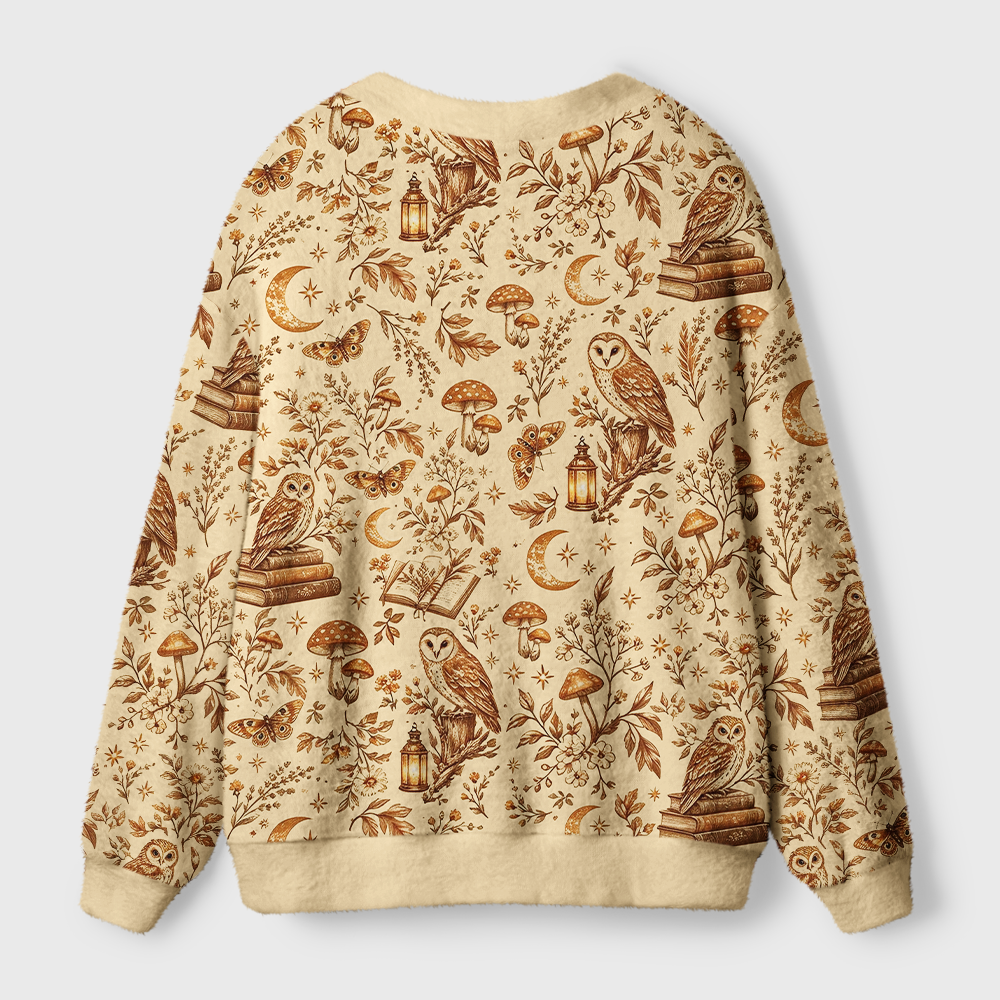 Pagewings Bookish Vibe Light Knit Unisex Cardigan Sweaters
