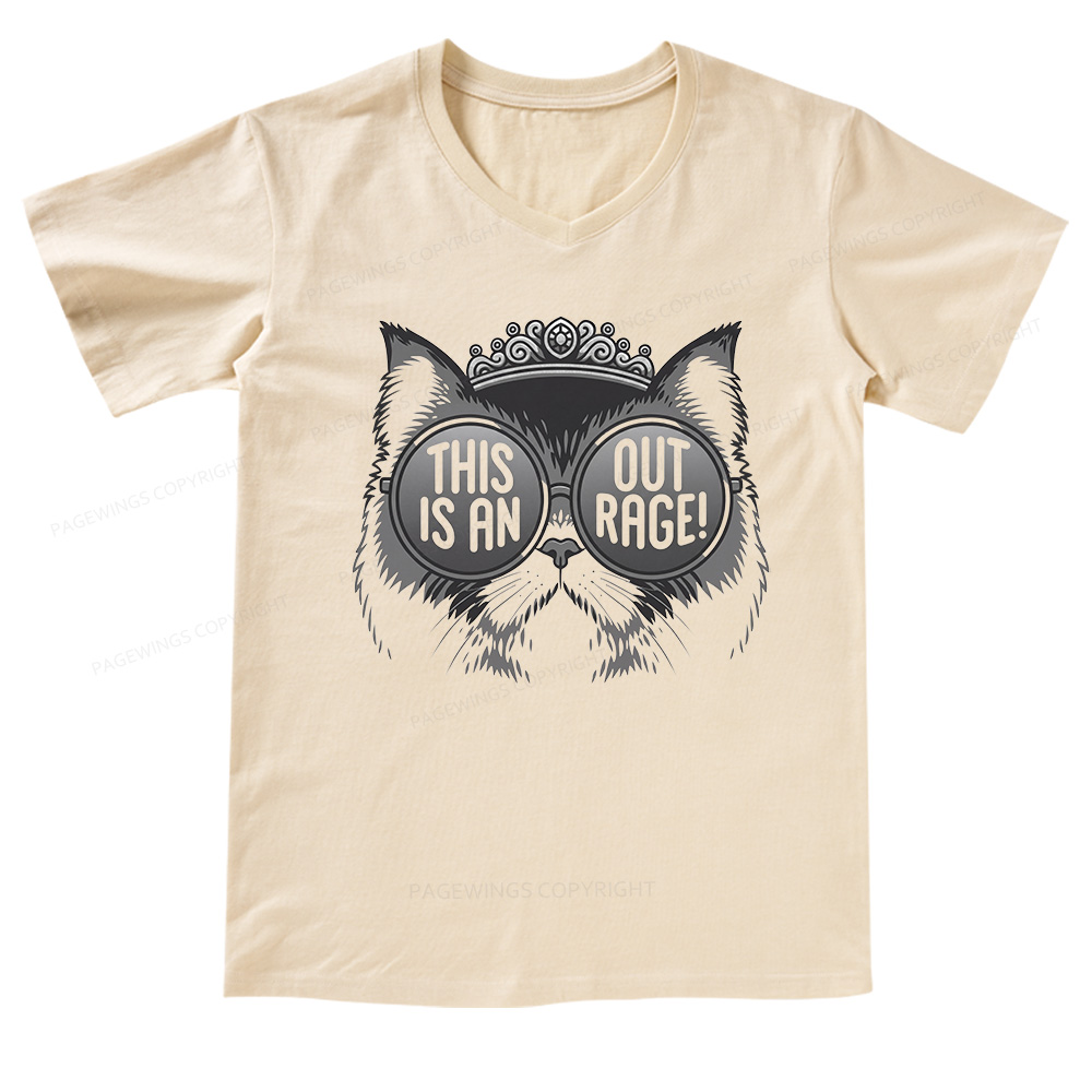 Pagewings Sci Fi Bookish V-neck T-shirt
