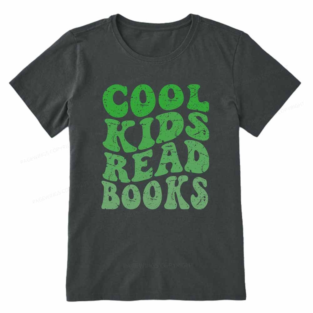 Pagewings Cool Kids Read Books Unisex Classic T-shirt