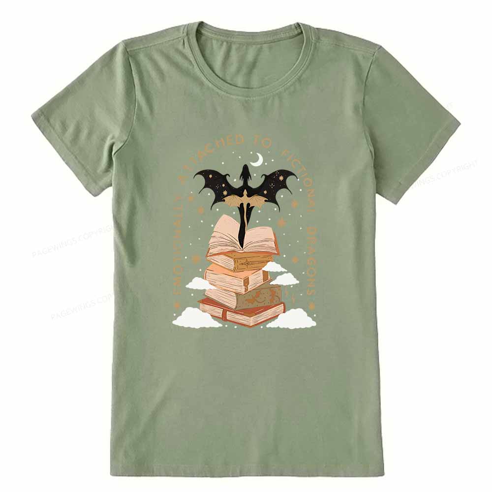 Pagewings Fantasy Romance Reader Gift Romantacy Unisex Classic T-shirt