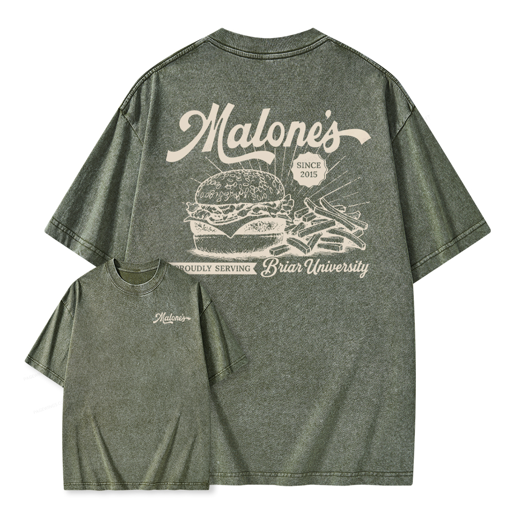 Pagewings Hockey Romance Unisex Washed T-shirt