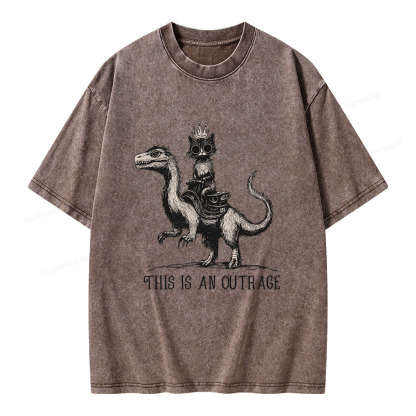 Pagewings Princess Donut Unisex Washed T-shirt