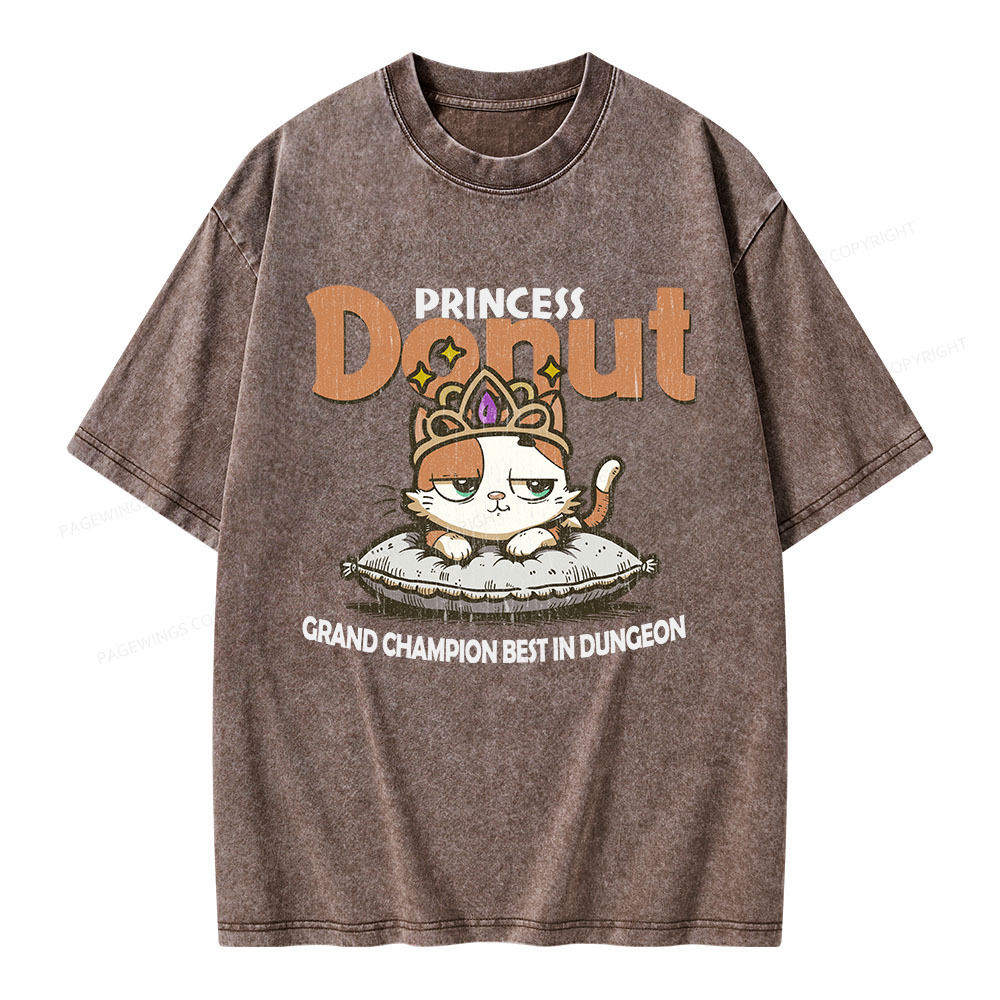 Pagewings Grand Champion Best In Dungeon Unisex Washed T-shirt