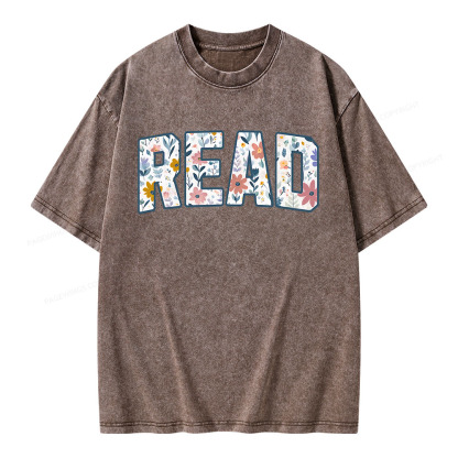Pagewings Read Unisex Washed T-shirt