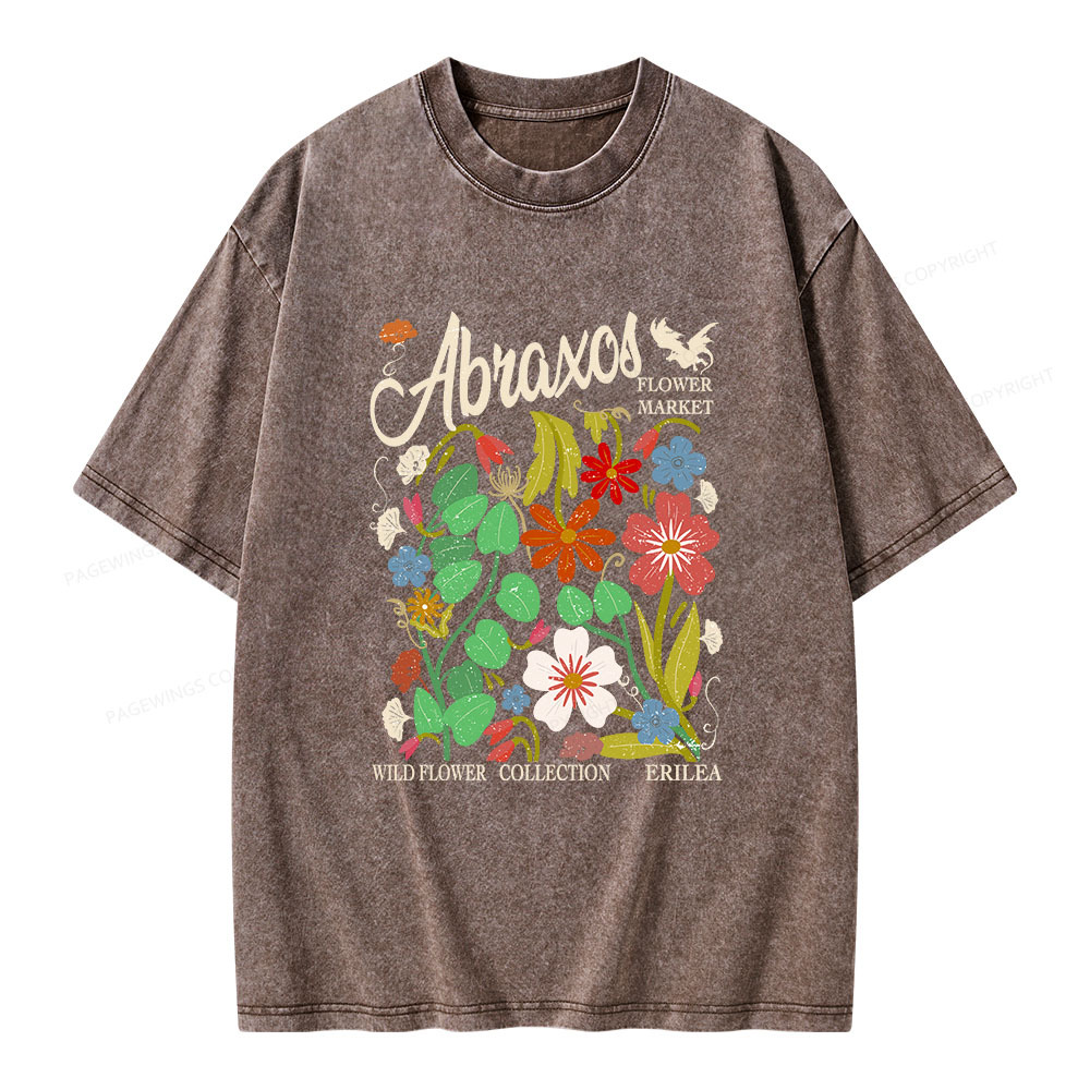 Pagewings Abraxos Unisex Washed T-shirt