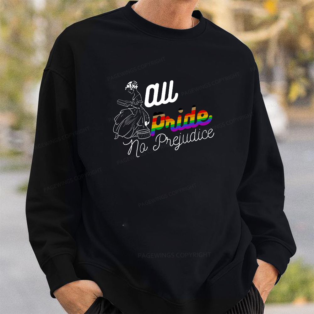 Pagewings All Pride No Prejudice Unisex Classic Sweatshirt