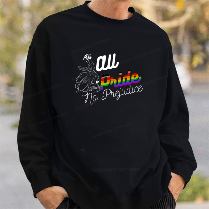 Pagewings All Pride No Prejudice Unisex Classic Sweatshirt