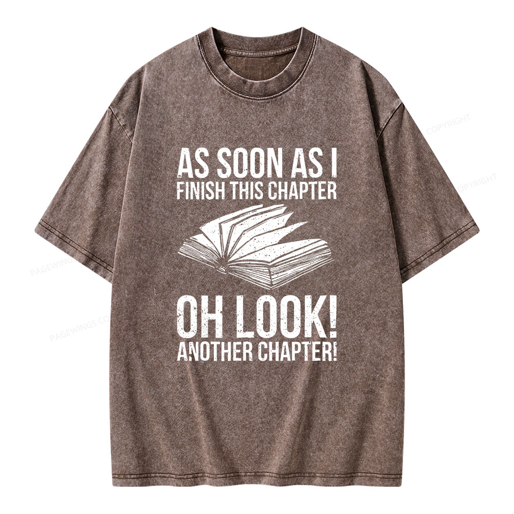 Pagewings Another Chapter Unisex Washed T-shirt