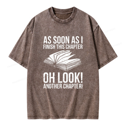 Pagewings Another Chapter Unisex Washed T-shirt
