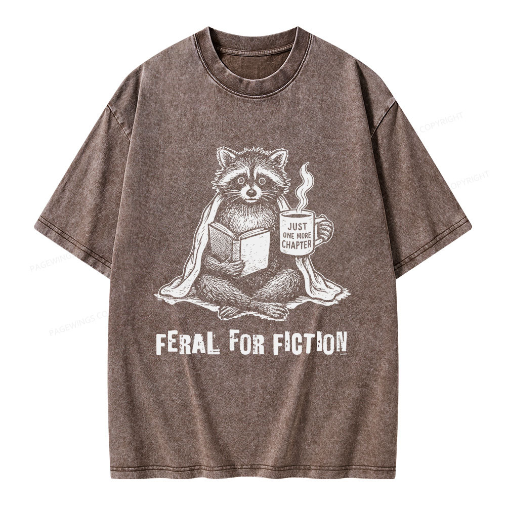 Pagewings One More Chapter Unisex Washed T-shirt