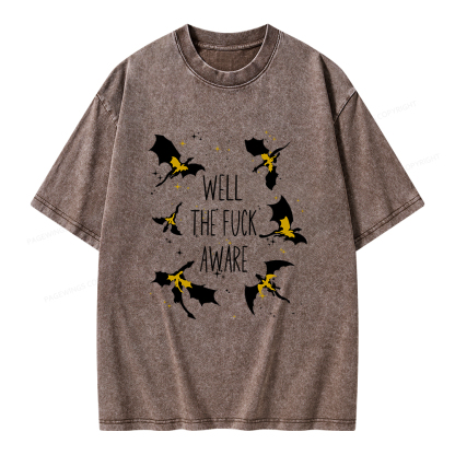 Pagewings Xaden Riorson Quote Unisex Washed T-shirt