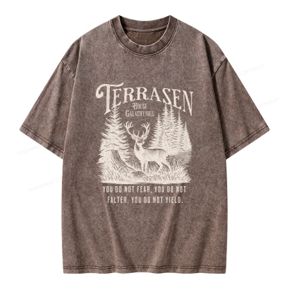 Pagewings Terrasen Unisex Washed T-shirt