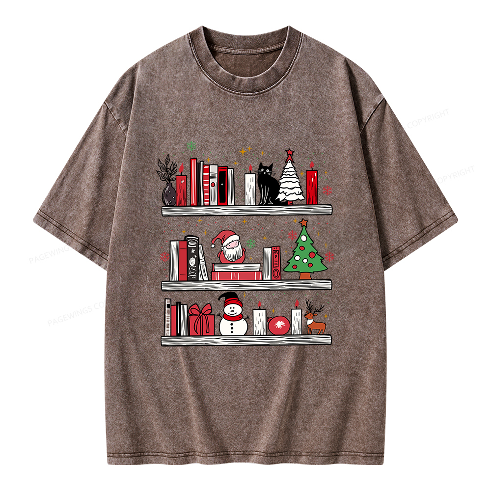 Pagewings Book Lover Unisex Washed T-shirt