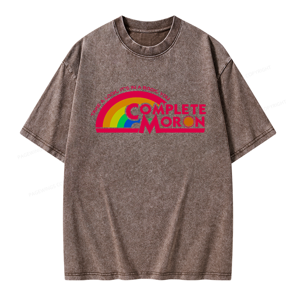 Pagewings Take A Look It's In A Book Unisex Washed T-shirt