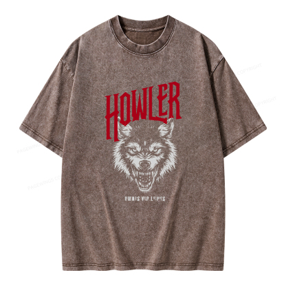 Pagewings Howler Unisex Washed T-shirt