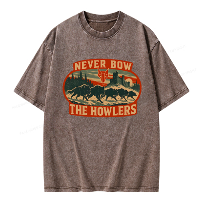 Pagewings The Howlers Unisex Washed T-shirt