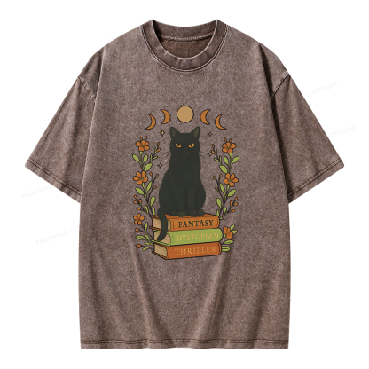 Pagewings Book Lover Unisex Washed T-shirt