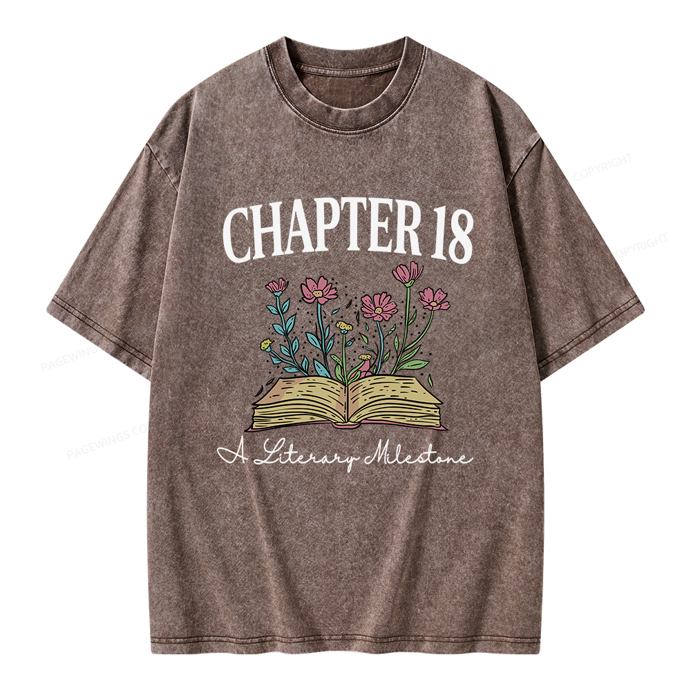 Pagewings Personalized  Unisex Washed T-shirt