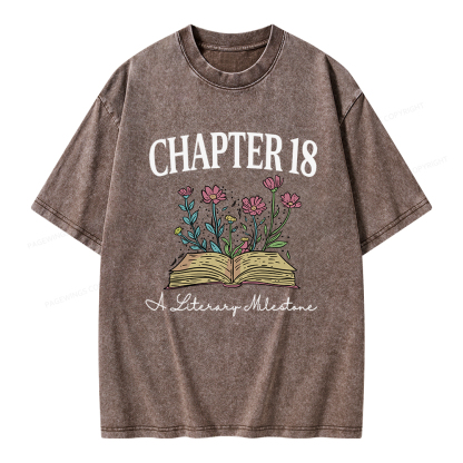 Pagewings Personalized  Unisex Washed T-shirt