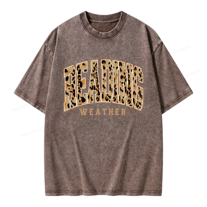 Pagewings Reading Unisex Washed T-shirt