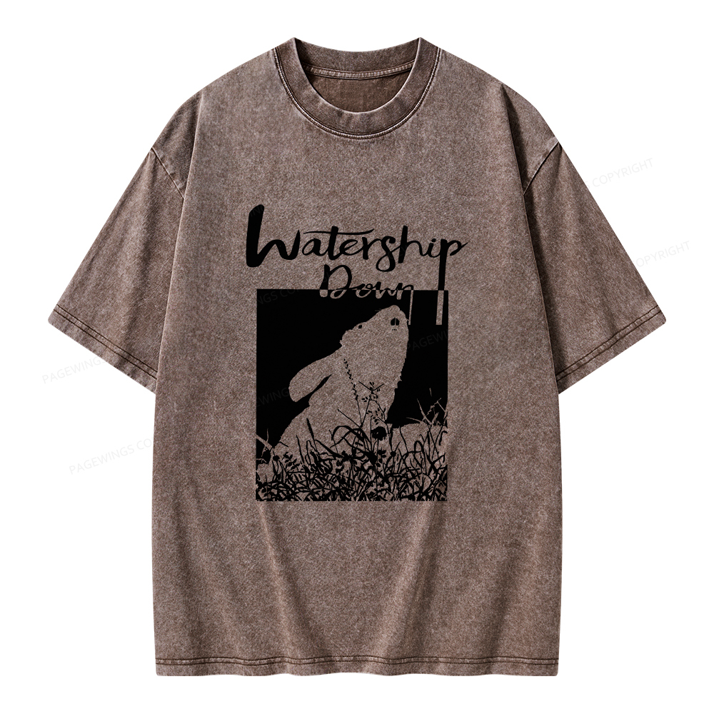 Pagewings Watership Unisex Washed T-shirt