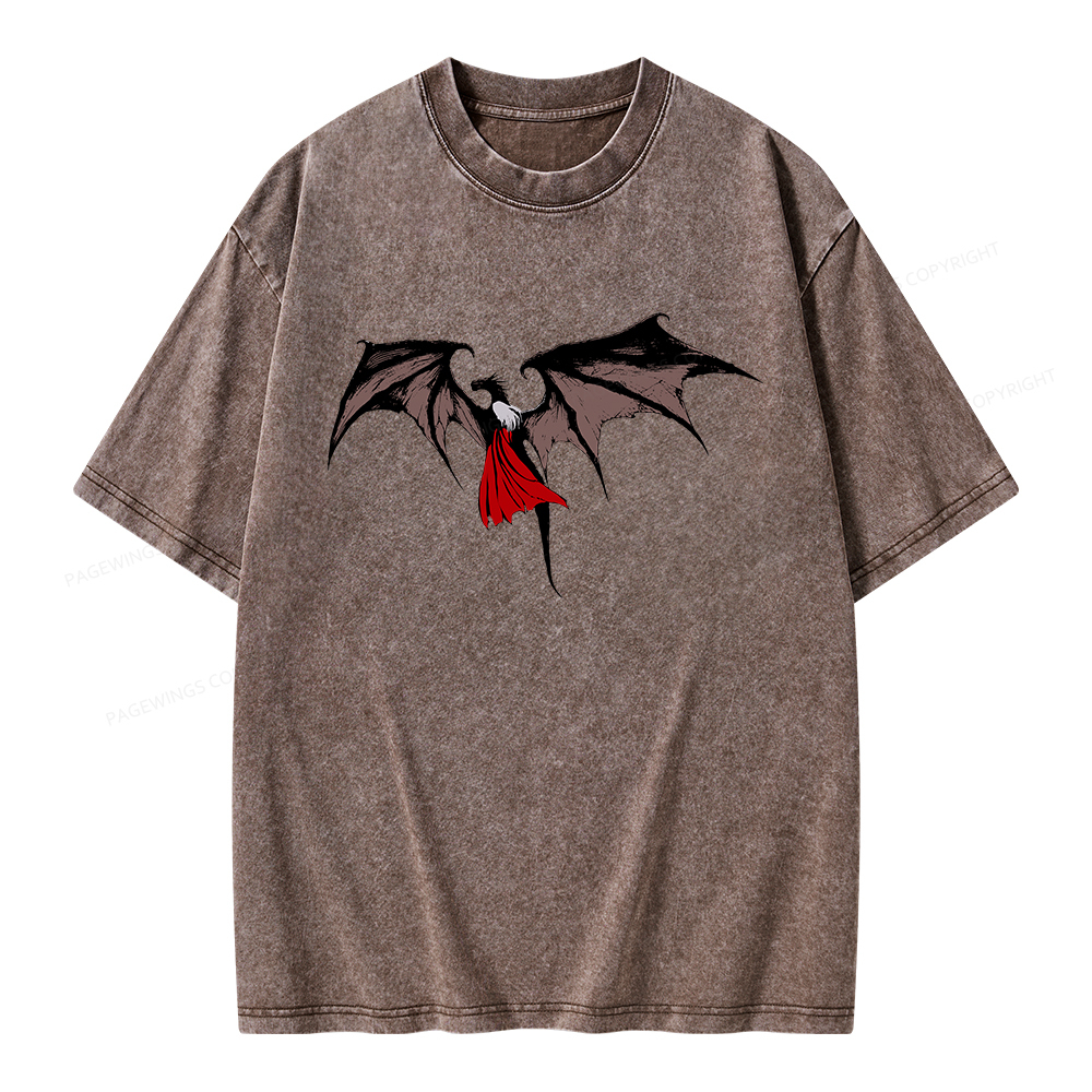 Pagewings Manon Blackbeak Unisex Washed T-shirt