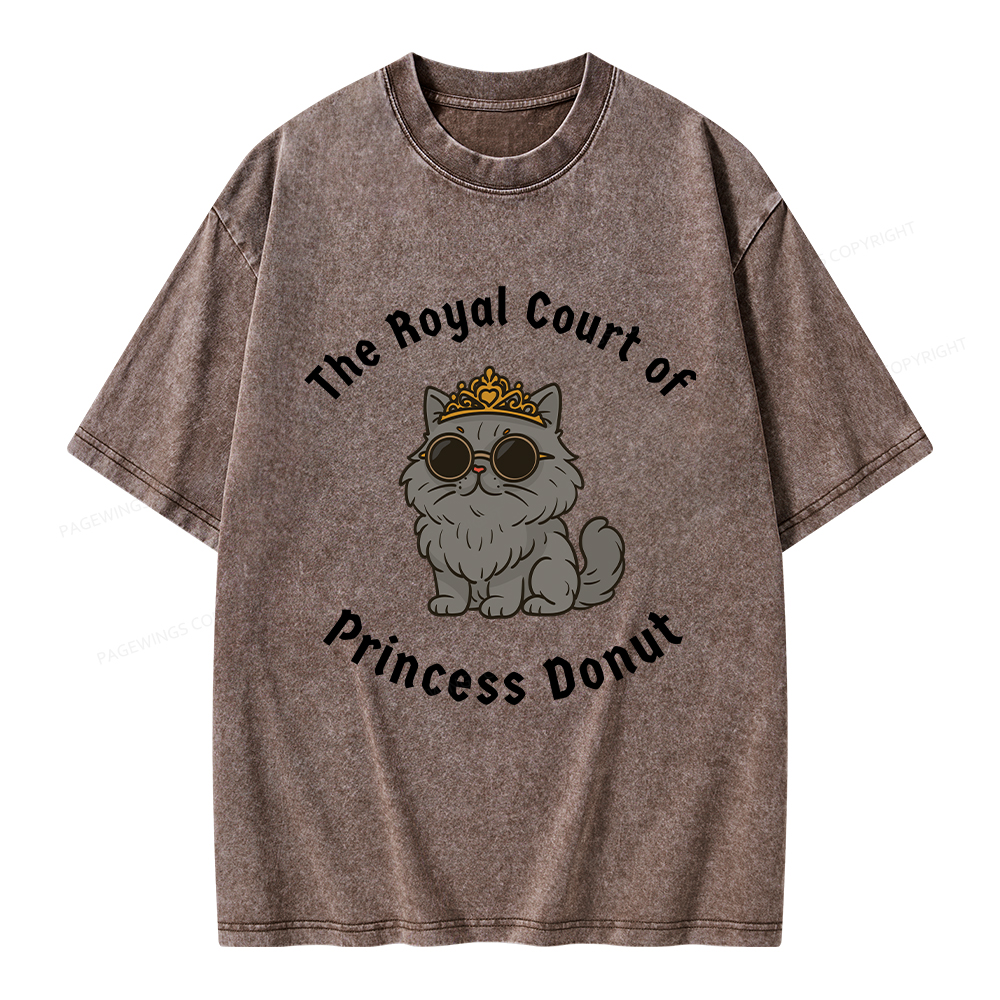 Pagewings The Royal Court Unisex Washed T-shirt