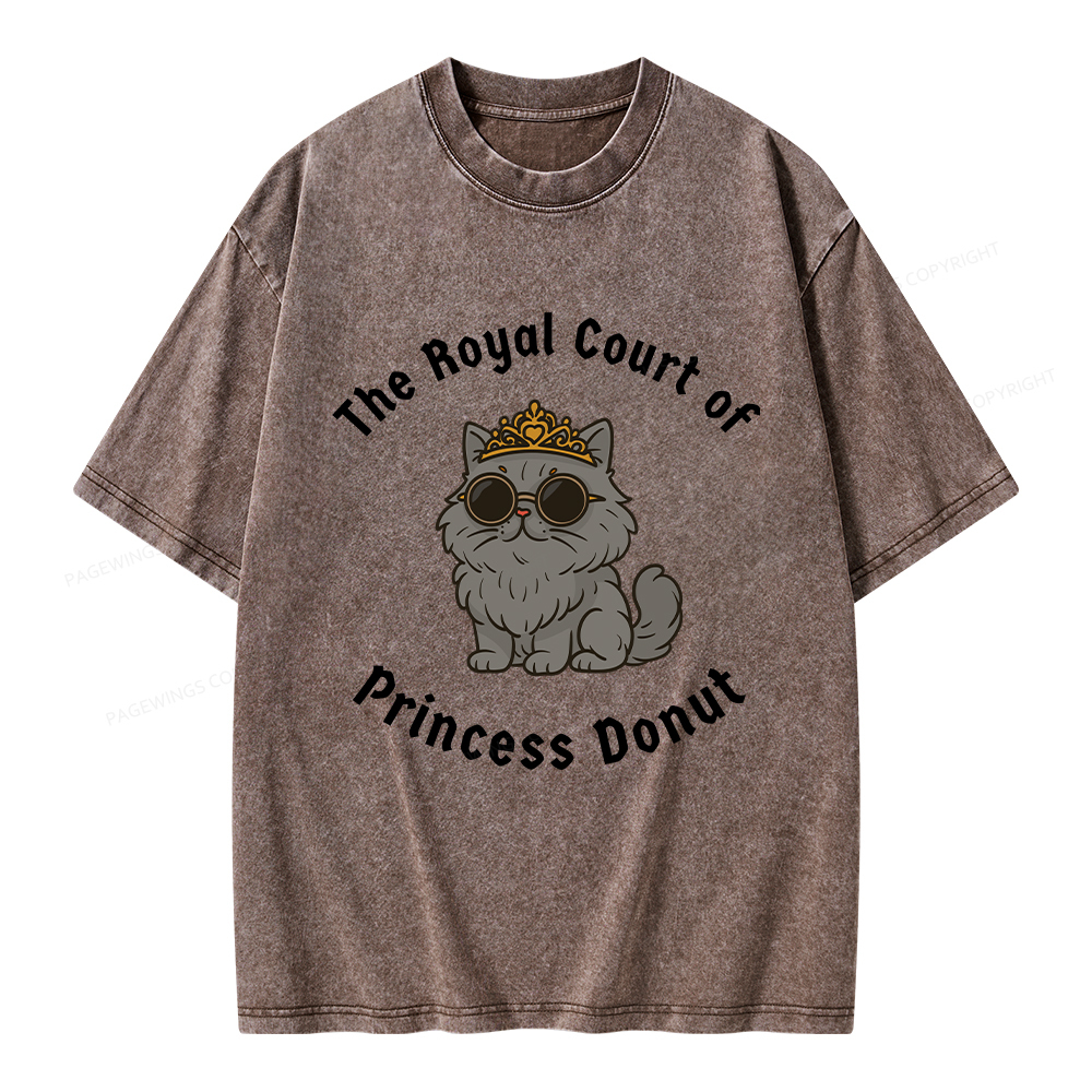 Pagewings The Royal Court Unisex Washed T-shirt