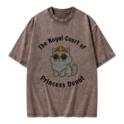 Pagewings The Royal Court Unisex Washed T-shirt