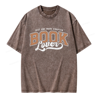 Pagewings One More Chapter Unisex Washed T-shirt