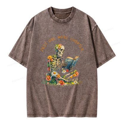 Pagewings Just More Chapter Unisex Washed T-shirt
