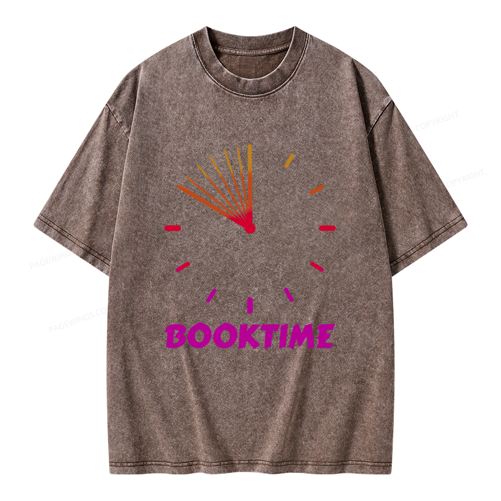 Pagewings Booktime Unisex Washed T-shirt