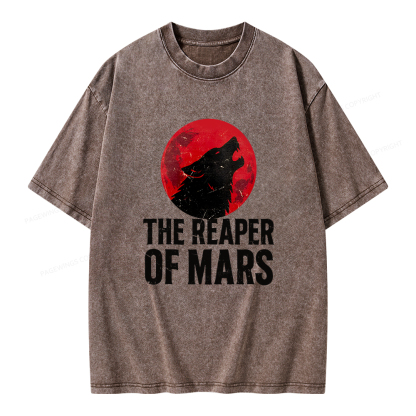 Pagewings The Reaper of Mars Unisex Washed T-shirt