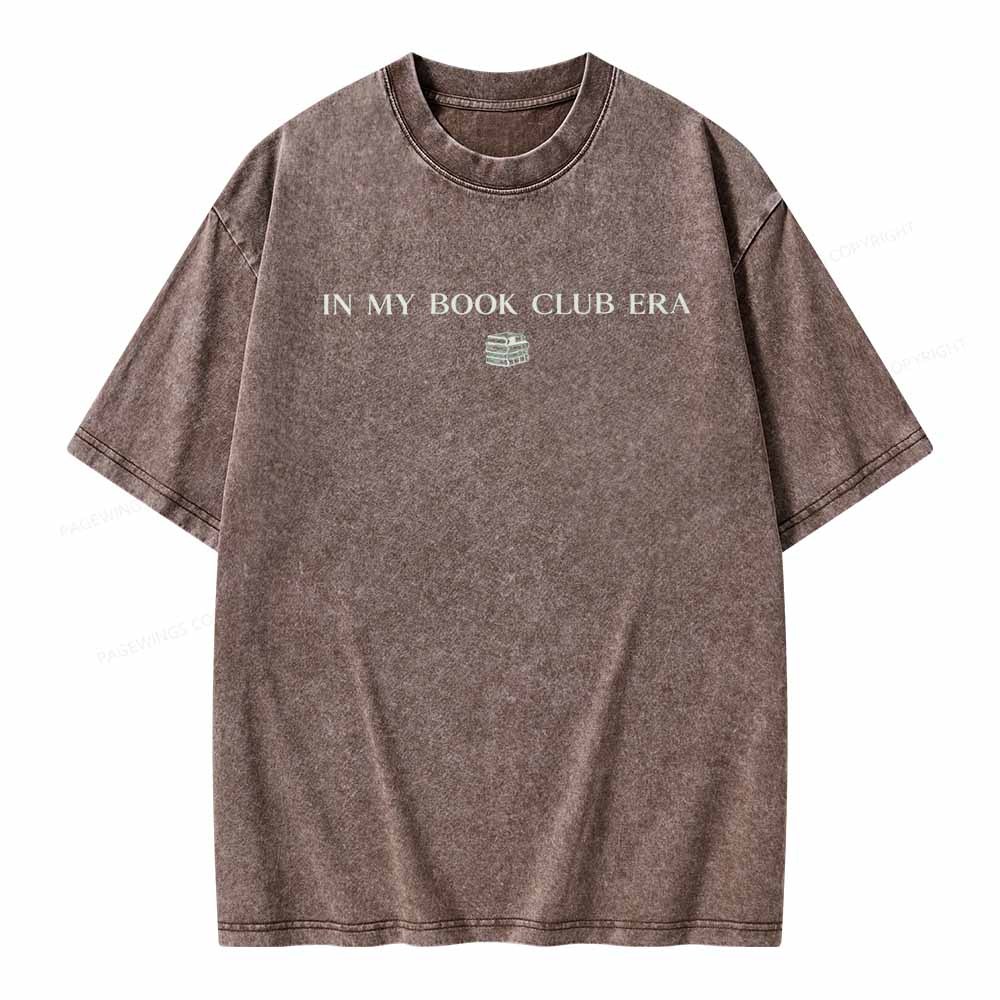 Pagewings Book Club Comfort Colors T-shirt Unisex Washed T-shirt