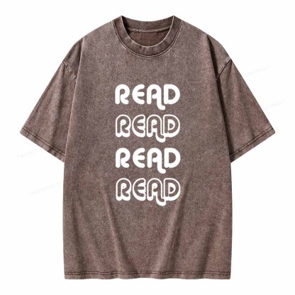 Pagewings The Read Unisex Tee Unisex Washed T-shirt