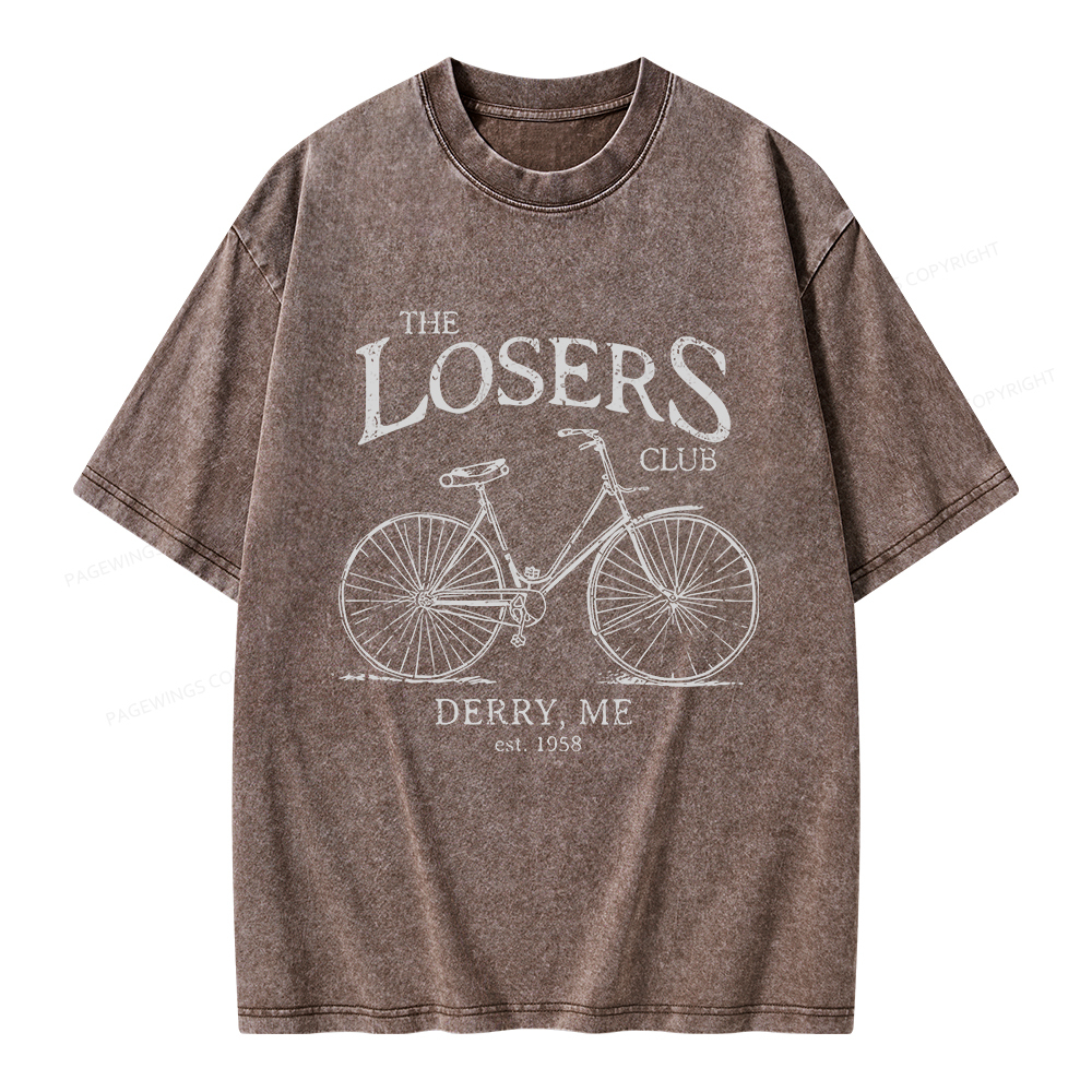 Pagewings The Losers Club Unisex Washed T-shirt
