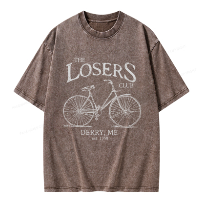 Pagewings The Losers Club Unisex Washed T-shirt
