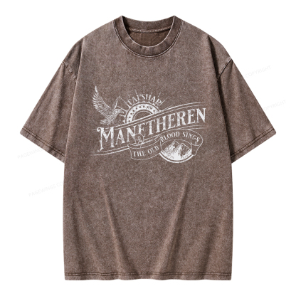 Pagewings Manetheren Unisex Washed T-shirt