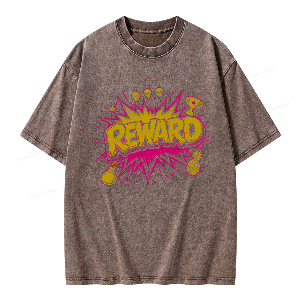 Pagewings Reward Unisex Washed T-shirt