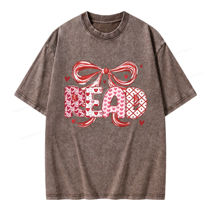 Pagewings Read Unisex Washed T-shirt