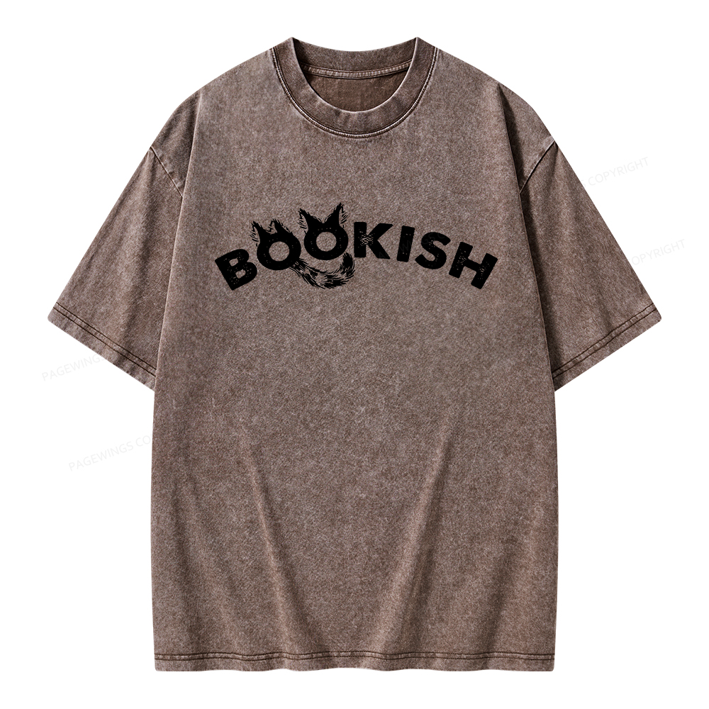 Pagewings Bookish Unisex Washed T-shirt