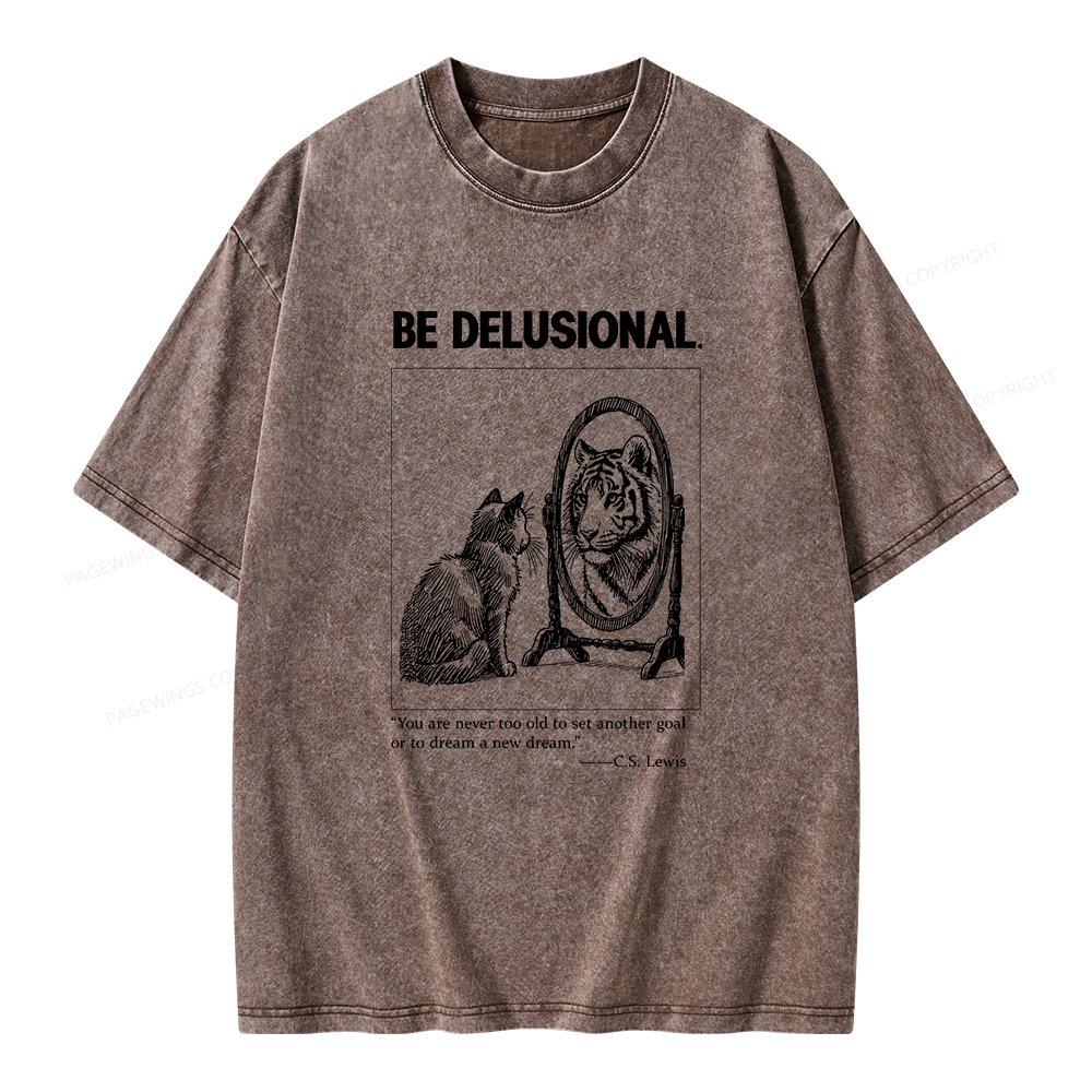 Pagewings You Are Never Too Old To Set Another Goal  Unisex Washed T-shirt