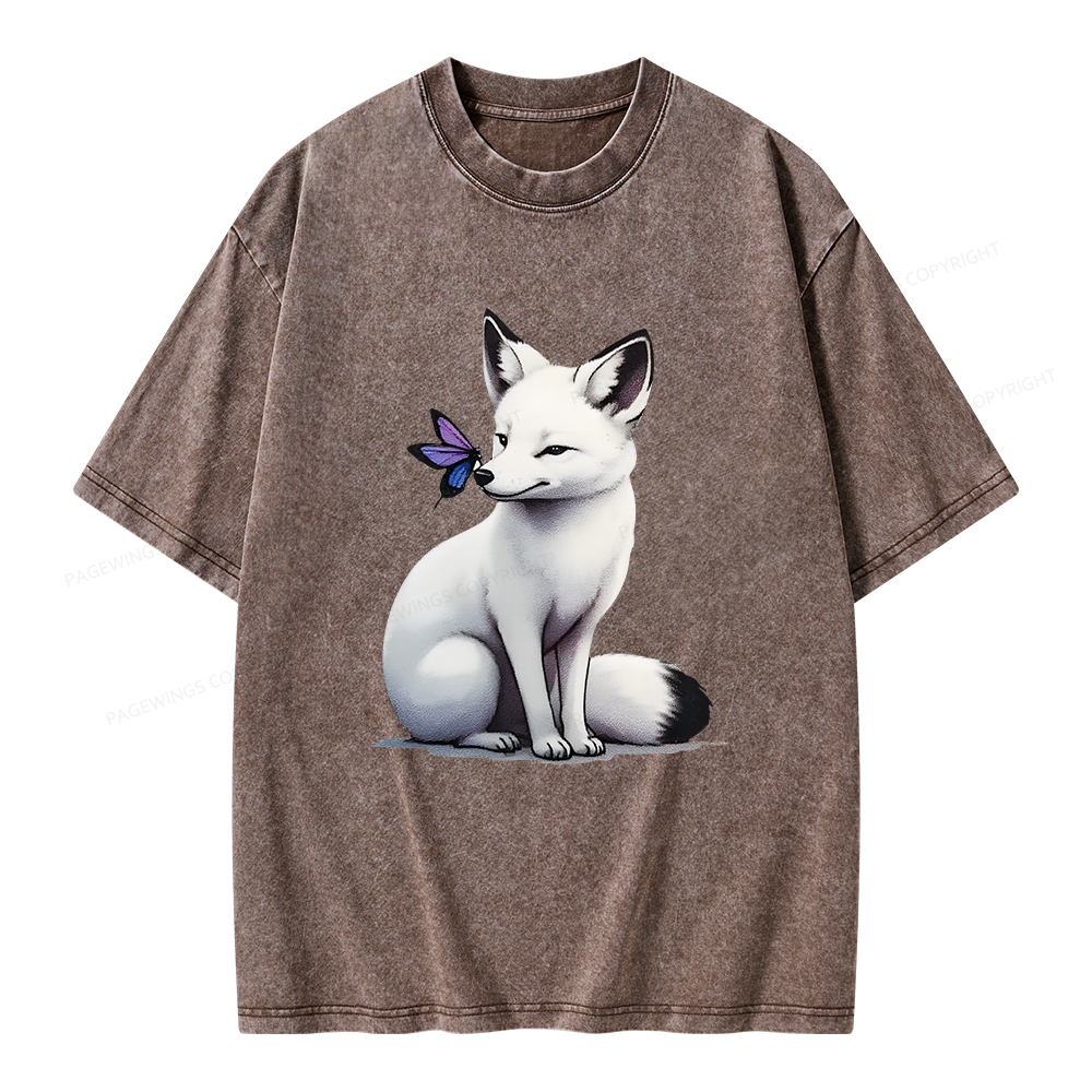 Pagewings Fantasy Book Lover Unisex Washed T-shirt