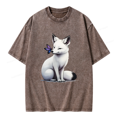 Pagewings Fantasy Book Lover Unisex Washed T-shirt